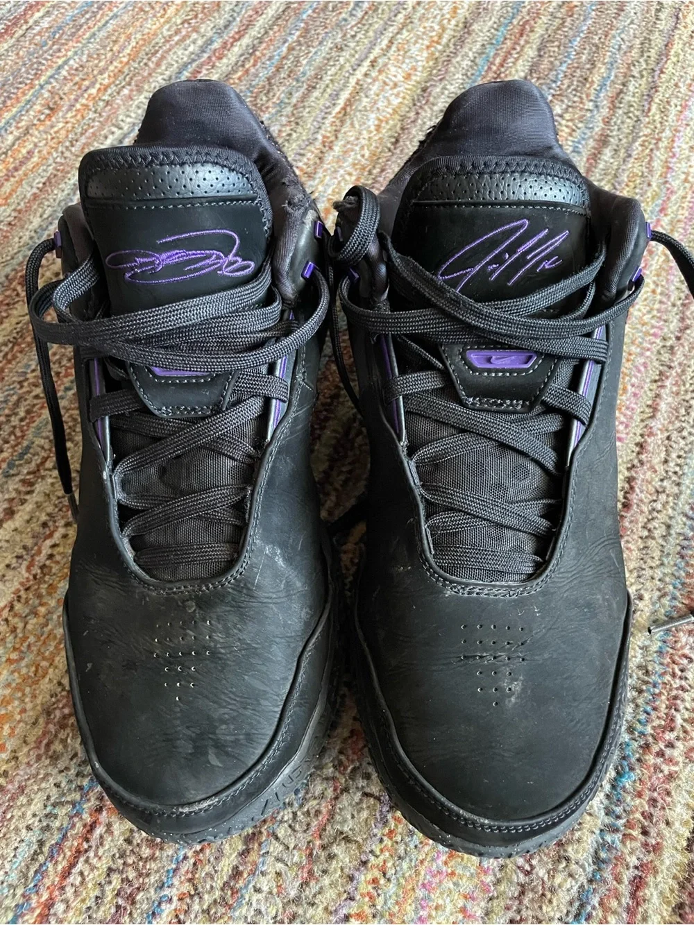Nike Zoom LeBron NXXT Gen AMPD Diana Taurasi Black/Purple Men’s Size 10.5